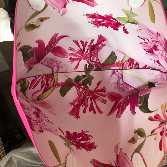 Gorgeous bright pink tote Estée Lauder. - Picture 4 of 7